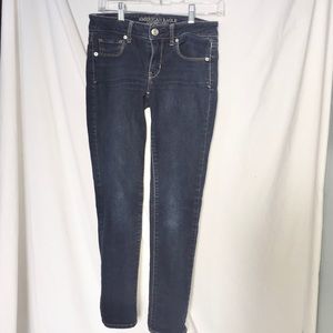 American Eagle, super stretch, skinny, size 2